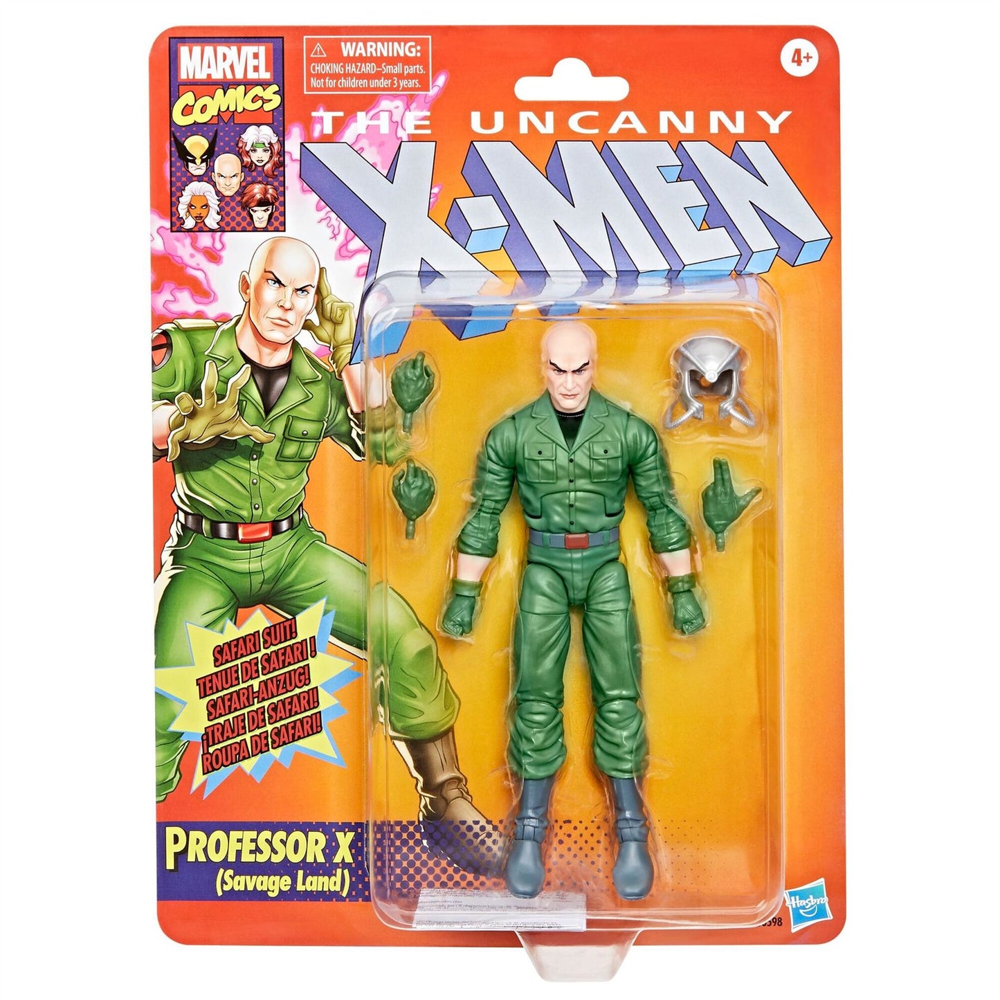 Professor X (Savage Land) 6″ Action Figure G0598 Marvel Uncanny X-Men Comics | Hasbro Collector Figure with Accessories