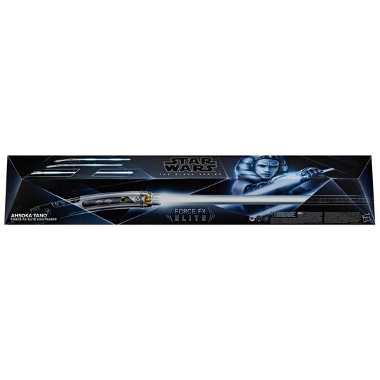 Ahsoka Tano Force FX Elite Lightsaber Black Series F9178 - Star Wars Life-Size Adult Collectible Replica
