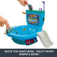 Flush & Go Skate Bowl HXL16 Fingerboard Set With 1 Exclusive Board & Pair Of Removable Skate Shoes (Hot Wheels Skate)
