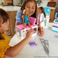 Barbie Mattel Fast Cast Clinic Playset & Doll Doctor Set 30+ Pcs GTN61