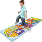 Hop & Count Hopscotch Rug 96152 – Melissa & Doug Educational Floor Play Mat with Numbers for Active Learning & Indoor Play