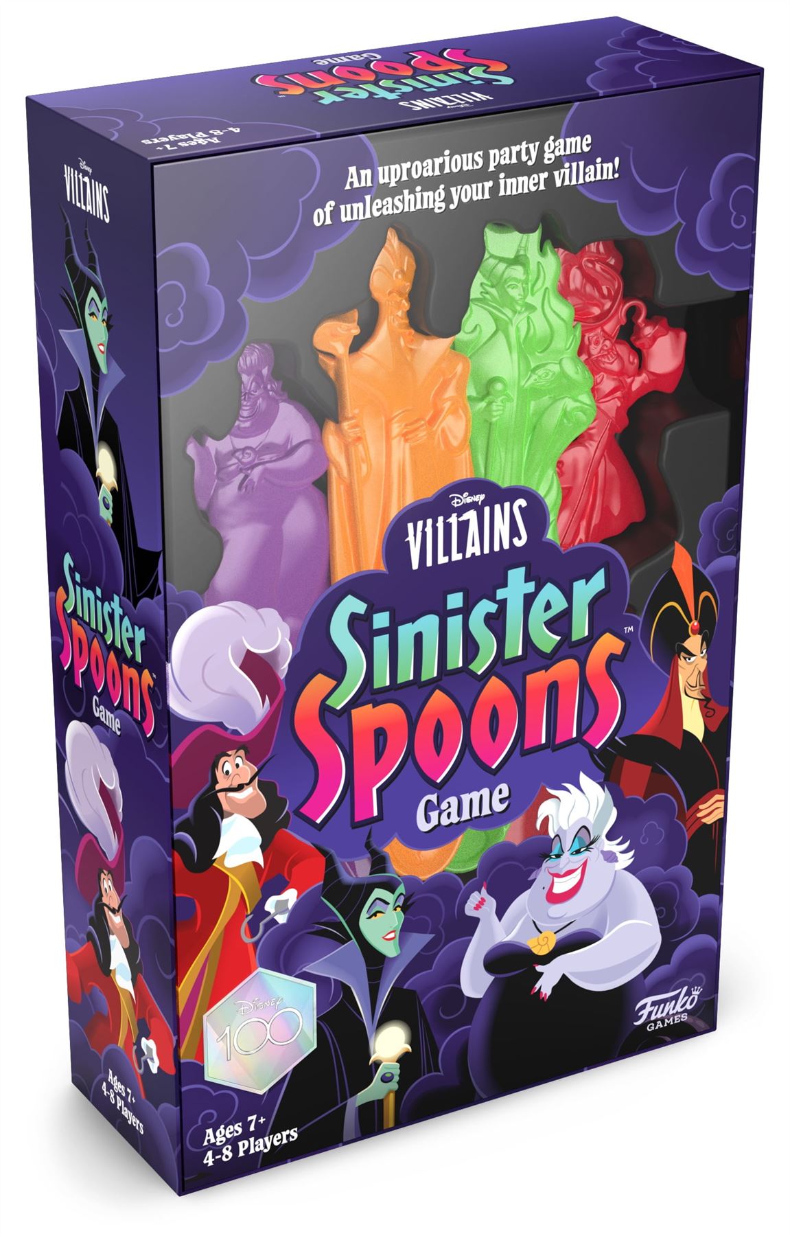 Funko Games Disney Villains Sinister Spoons Game Age 7+ 4-8 Players 72147