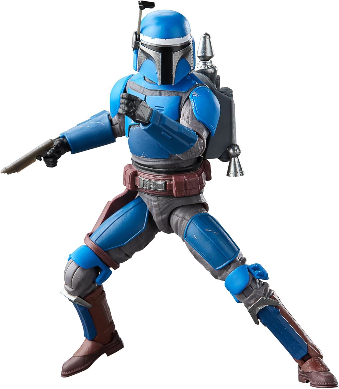 Mandalorian Privateer 6″ Action Figure – Star Wars: The Mandalorian Black Series F9234 by Hasbro – Jetpack + Blaster Collectible
