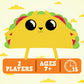 Tacocat Spelled Backwards 2 Player Board Game (Exploding Kittens)