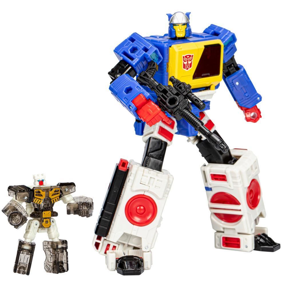 Twincast & Autobot Rewind F7208 7" Action Figures Transformers Legacy Evolution