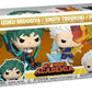 Hawks, Izuku Midoriya, Shoto Todoroki & Fumikage Tokoyami 4-Pack 78045 – My Hero Academia Flocked Special Edition Pop! Vinyl Figures Set 3.75″