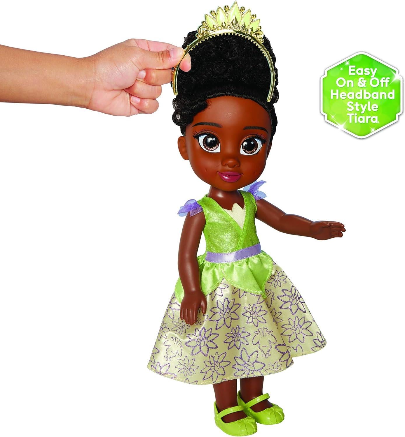 Disney Princess My Friend Tiana 14" Doll Removable Outfit & Tiara 95575
