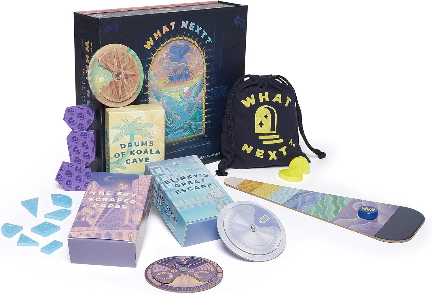 What Next? Cooperative Adventure Card Board Game WHATN01 Big Potato Ages 10+