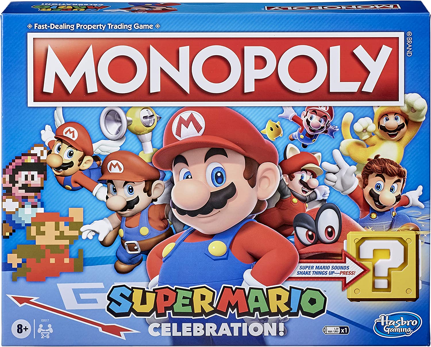 Monopoly Super Mario Celebration Edition Board Game E9517