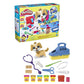 Play-Doh Care ’n Carry Vet Playset F3639 – Pet Carrier Clinic Kit with Toy Dog, 10 Vet-Tools & 5 Dough Colours (Age 3+)