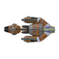#149 Krenim Warship Model Die Cast Ship (Eaglemoss / Star Trek)