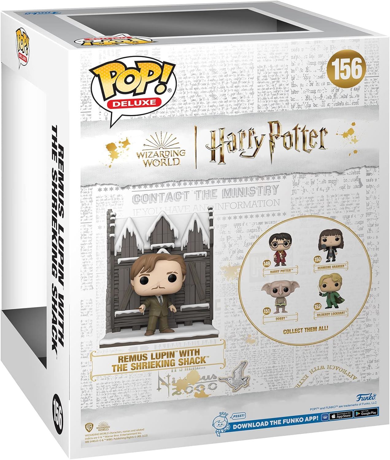 Funko POP! Deluxe Harry Potter Lupin Shrieking Shack #156