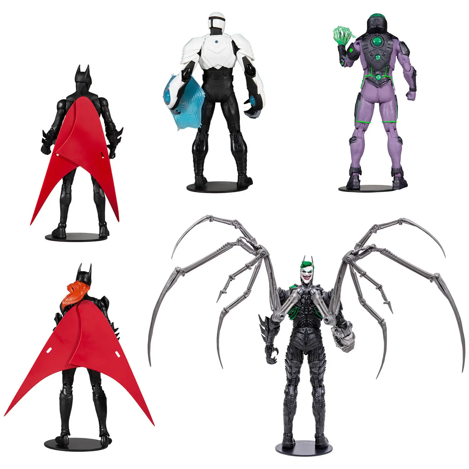 Batman Beyond Build-A Action Figure 5 Pack - Batman Beyond / Batwoman Beyond / Blight / Shriek / Batman: Futures End (DC Multiverse)