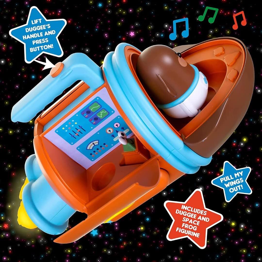 Hey Duggee Transforming Duggee Space Rocket Playset Age 3+ 2175CB Golden Bear