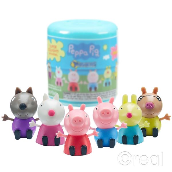 Peppa Pig Series 1 Mash’em – Squishy Collectible Capsule Figure Toy for Kids (Basic Fun)