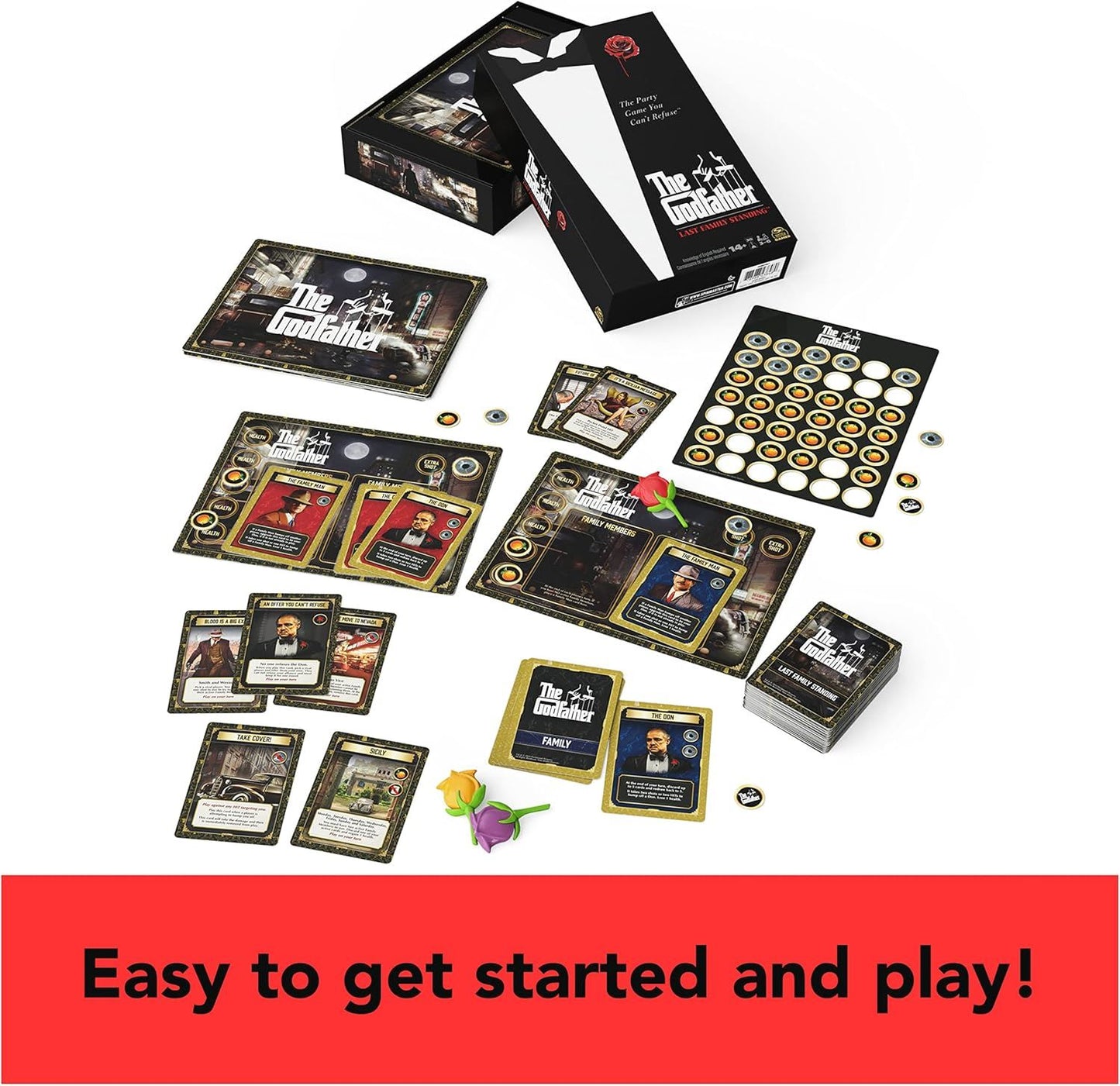 The Godfather Last Family Standing Board Game 6065467