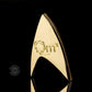 50th Anniversary Replica Magnetic Badge 1:1 Prop (Star Trek / QMx)