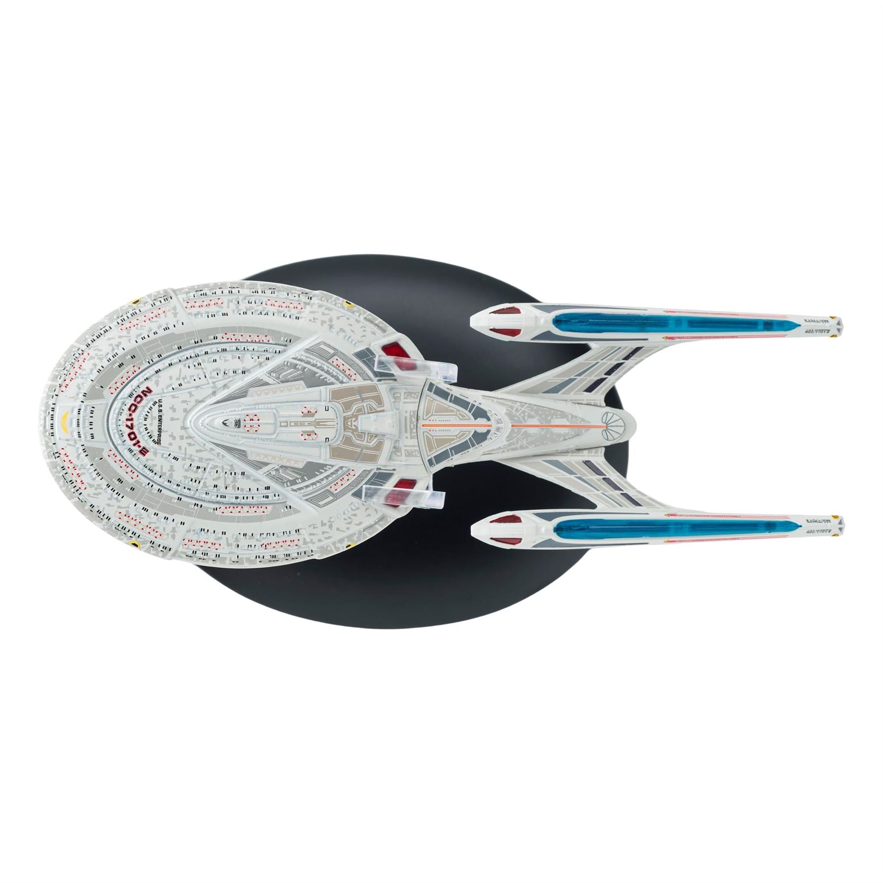 #08 U.S.S. Enterprise NCC-1701-E (Sovereign-class) Diecast Model Ship (Eaglemoss / Star Trek)