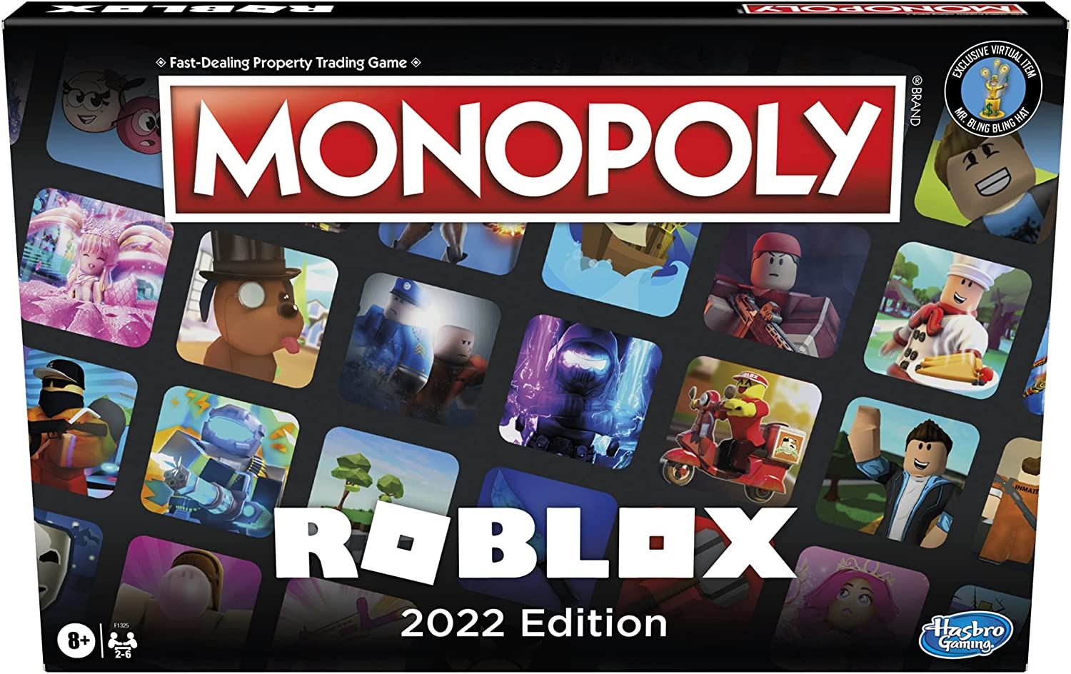 Monopoly ROBLOX 2022 Edition F1325 Hasbro Board Game