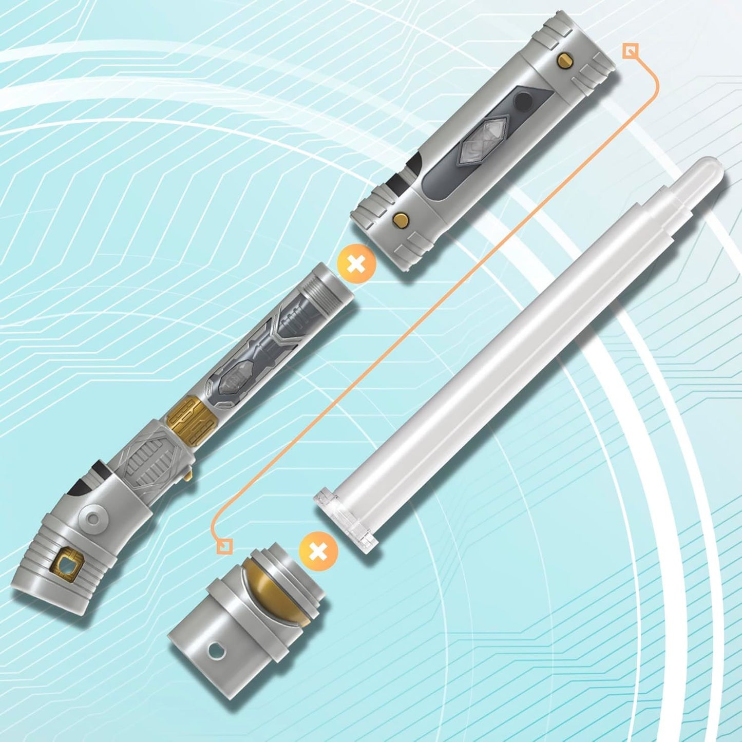 Ahsoka Tano Lightsaber Forge F7426 Light Up Toy (Star Wars)