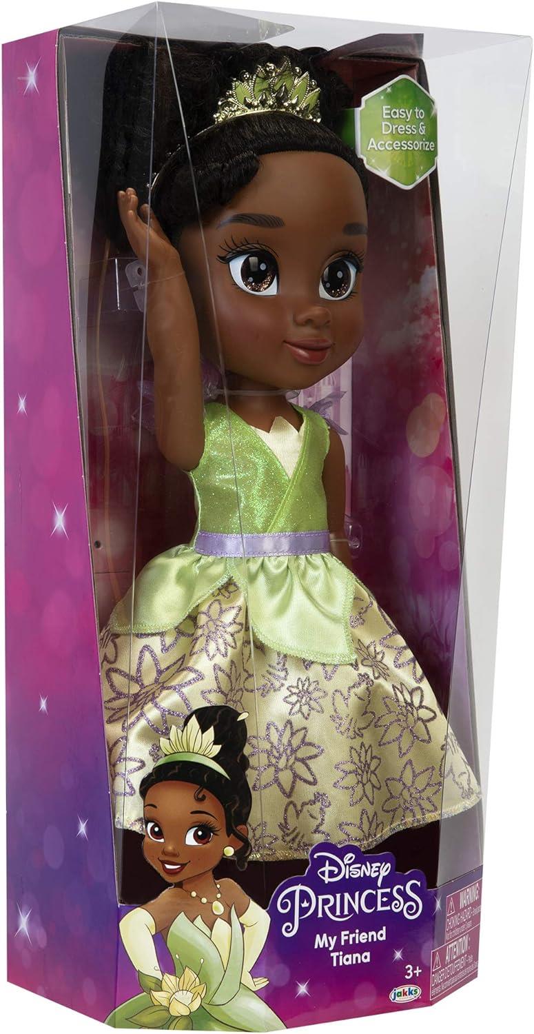 Disney Princess My Friend Tiana 14" Doll Removable Outfit & Tiara 95575