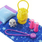 BARBIE Doll Figure With Owl and Accessories 'It Takes Two' Chelsea Camping (HDF77)