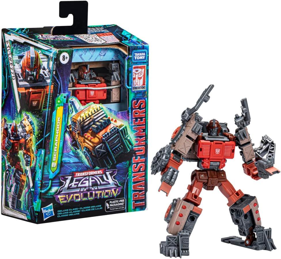 Transformers Legacy Evolution Deluxe Scraphook F7191 Figure Truck Mode Deluxe
