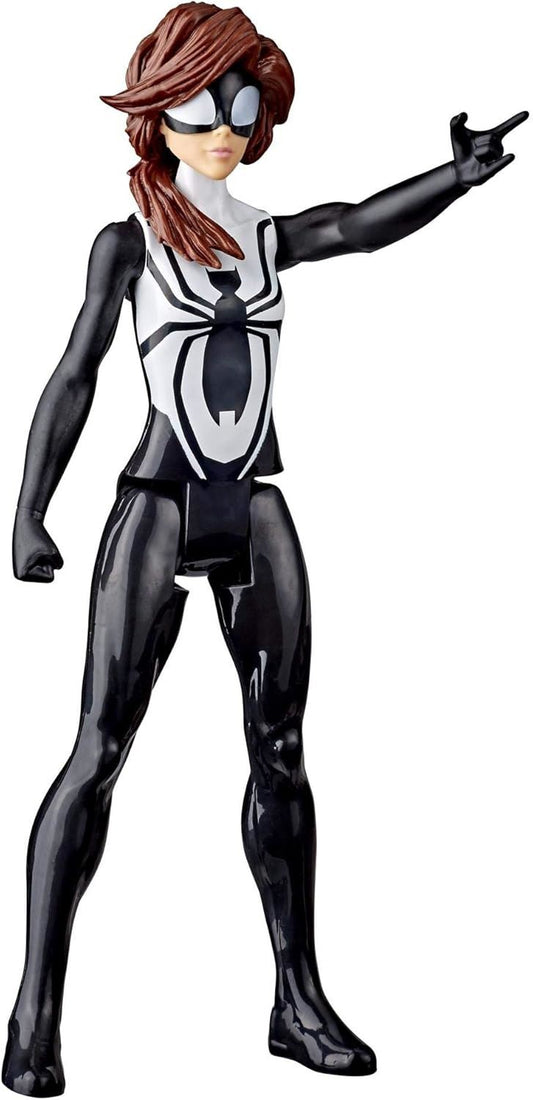 Spider-Girl 12″ Action Figure – Marvel Spider-Man Titan Hero Series E8524 by Hasbro - Web Warriors Super-Hero Toy