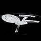#12 U.S.S. Enterprise NCC-1701-A (Constitution-class refit) Diecast Model Ship Window Boxed (Eaglemoss / Star Trek)