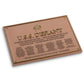 No. 3 U.S.S. Defiant NX-74205 Dedication Plaque Star Trek