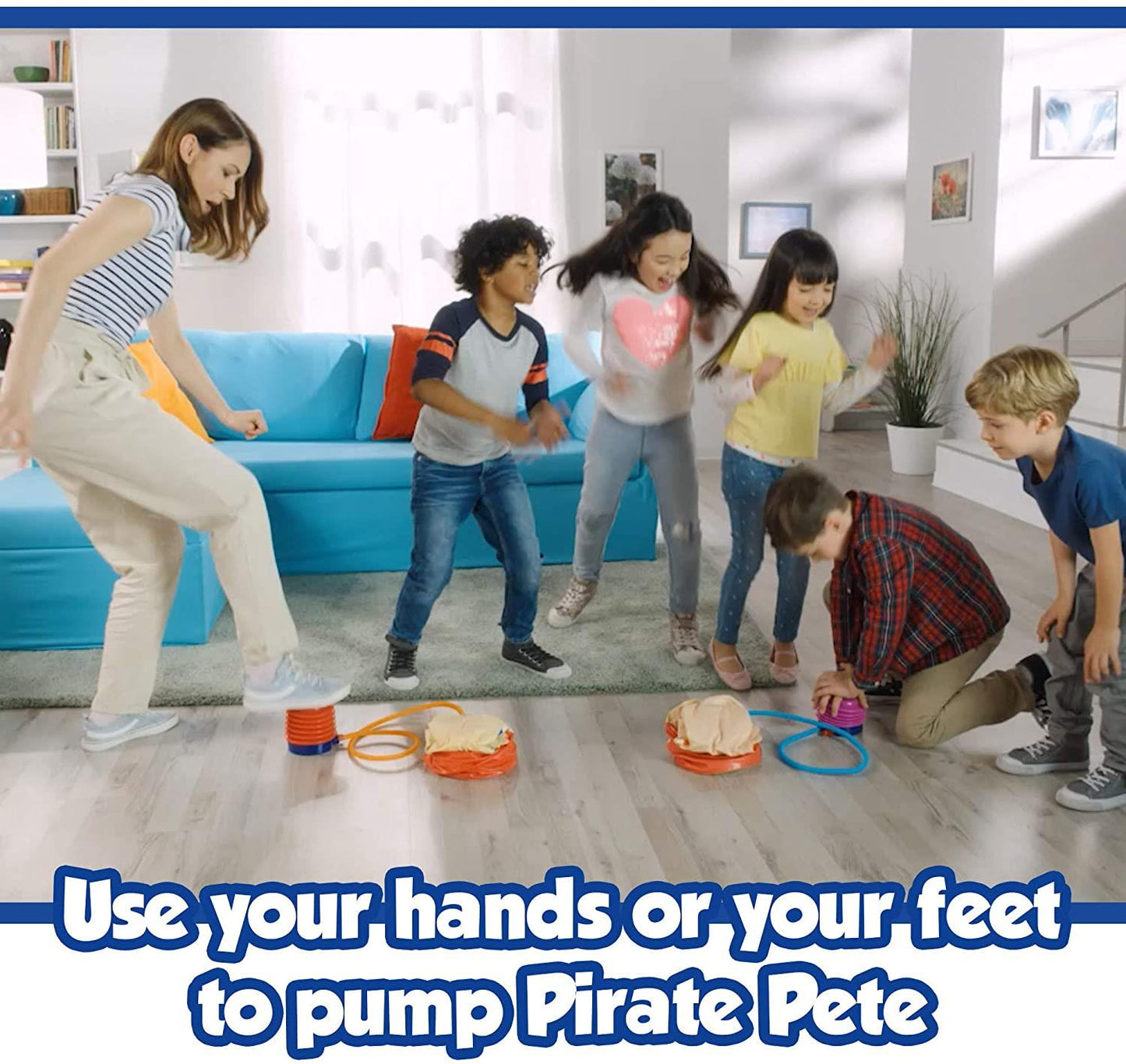 TOMY PUMP UP PIRATE Childrens Family Fun Action Pop Up Game