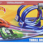 Hot Wheels 70s Throwback Thrill Drivers Corkscrew Track Set