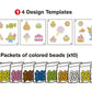 AQUABEADS Sweets Set REFILL PACK (Over 600 Beads) - Just Add Water!