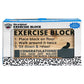 BigMouth Inc EXERCISE BLOCK - Hilarious Wooden Exercise Tool!