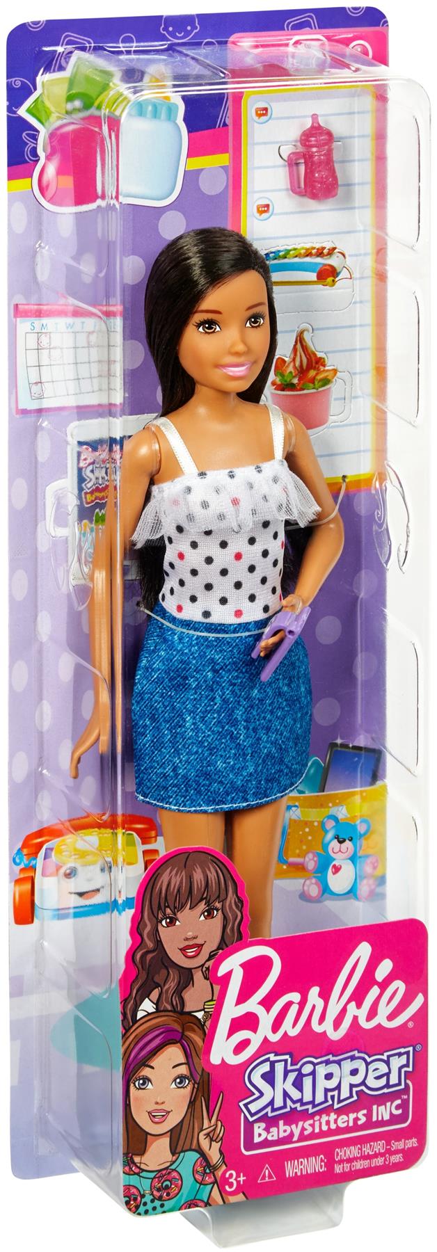 Skipper Babysitters Inc. (FXG92) BARBIE Doll Spotty Top Accessories