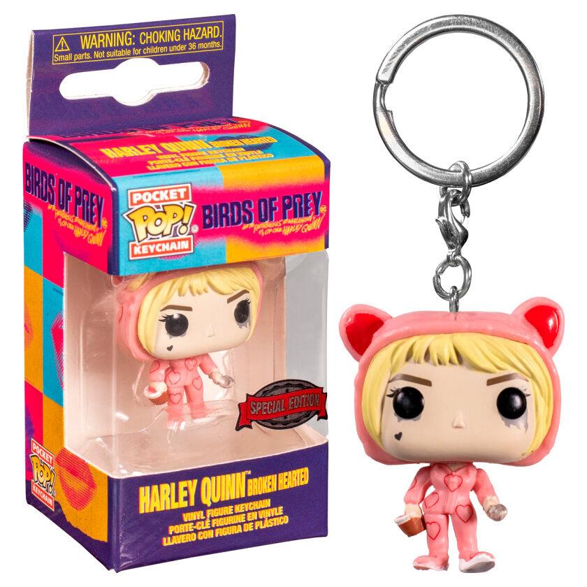 Funko Pocket POP! Harley Quinn Broken Hearted SE Birds Of Prey Keychain