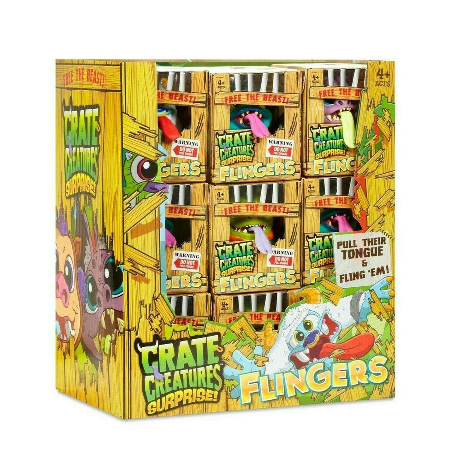 Crate Creatures Surprise FLINGERS Figure - SNORT HOG™ (Series 1)