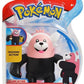 Pokemon BEWEAR Battle Feature Hugging Action Figure Wicked Cool Toys