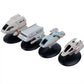 Shuttlecraft Set 1 (Galileo II & Goddard & Chaffee & Cochrane) Model Diecast Ship (Eaglemoss / Star Trek)