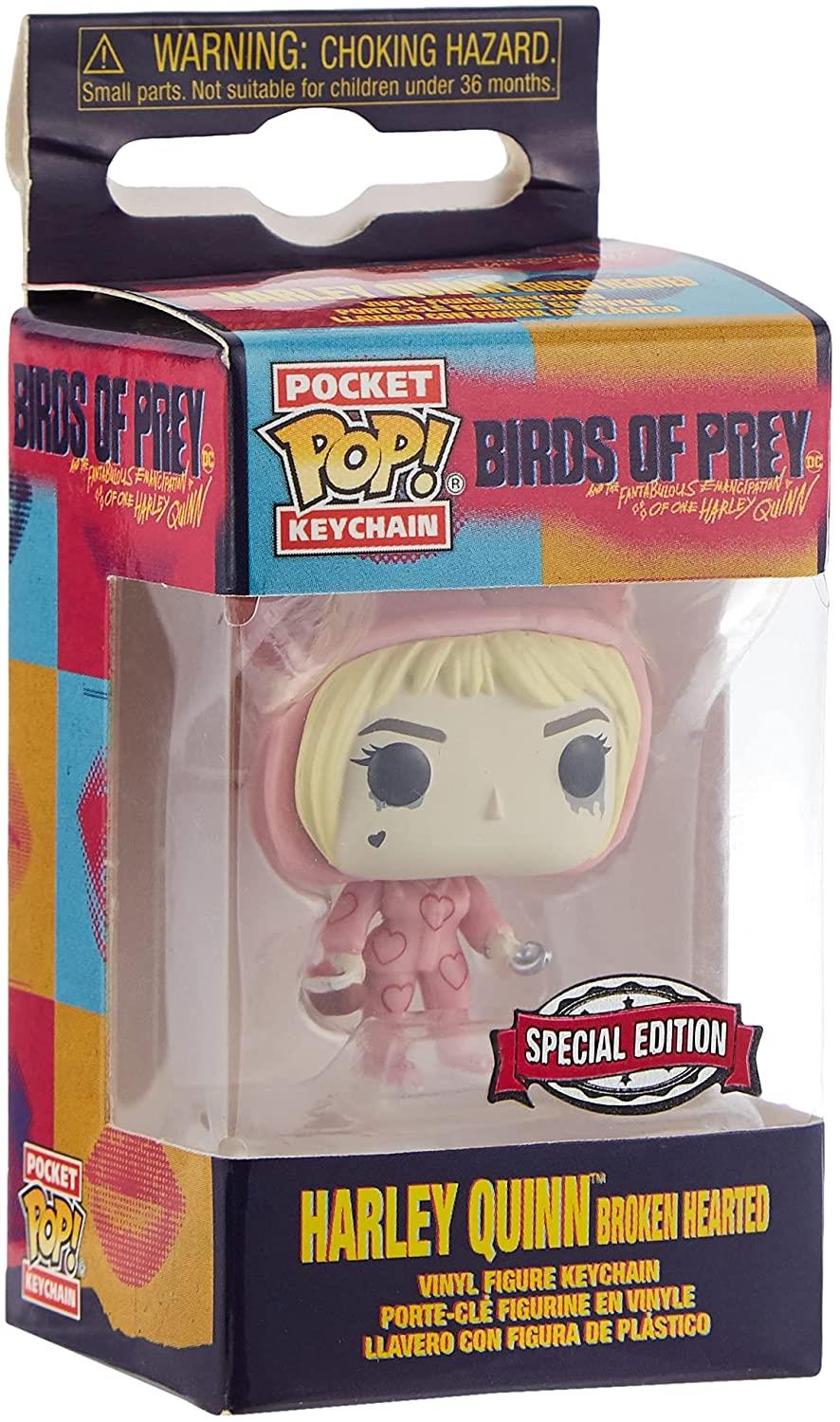 Funko Pocket POP! Harley Quinn Broken Hearted SE Birds Of Prey Keychain