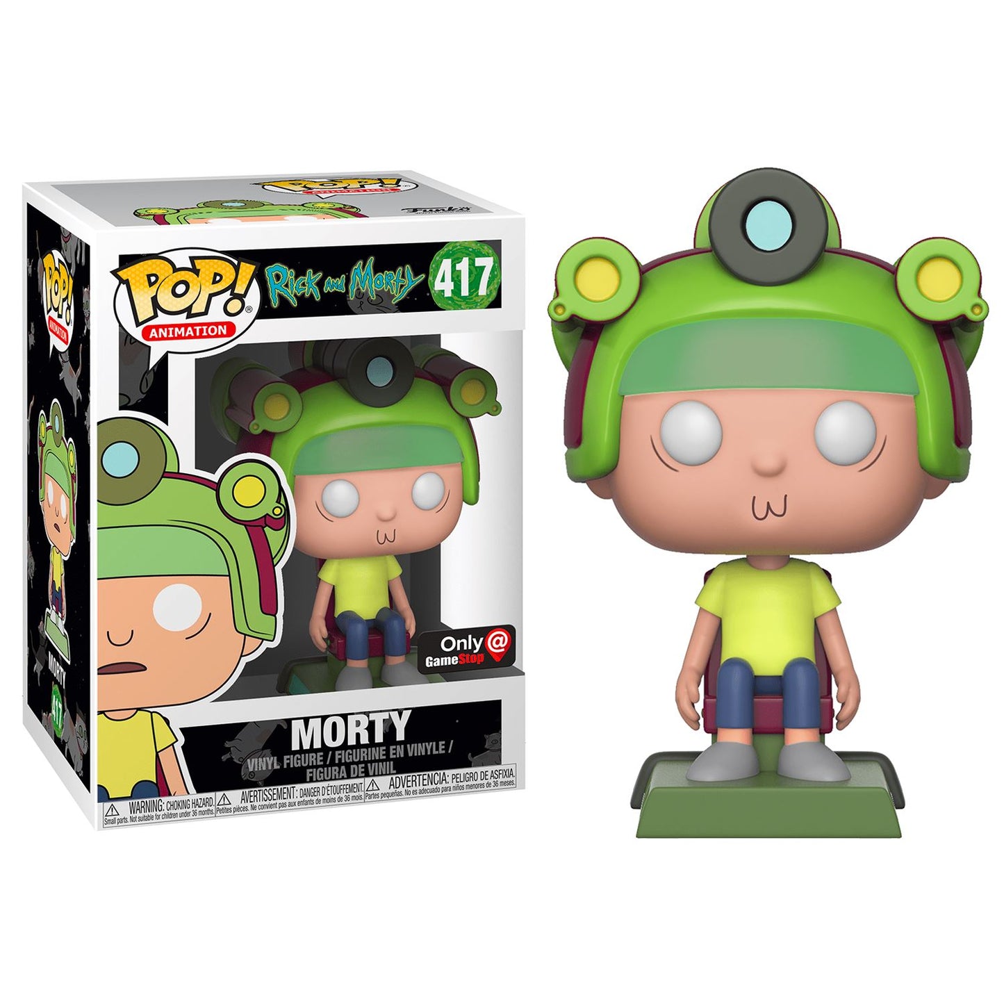 Funko MORTY #417 Rick and Morty: Blips and Chitz Pop Vinyl Figure EXCLUSIVE